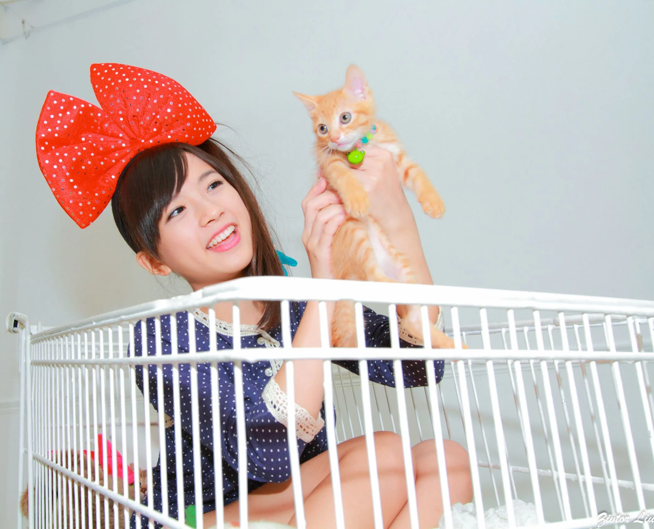 Buổi chụp ảnh tại studio của người mẫu Đài Loan Hsiao-Ching, tập 81, "Bài học thứ hai (Phần 1)". - 27