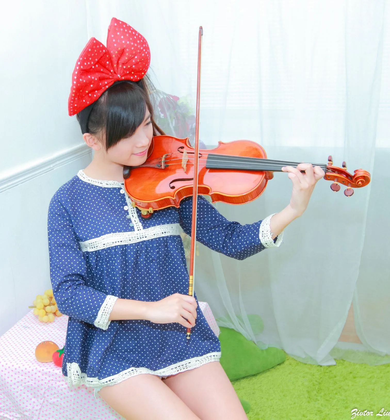 Buổi chụp ảnh tại studio của người mẫu Đài Loan Hsiao-Ching, tập 81, "Bài học thứ hai (Phần 1)". - 31
