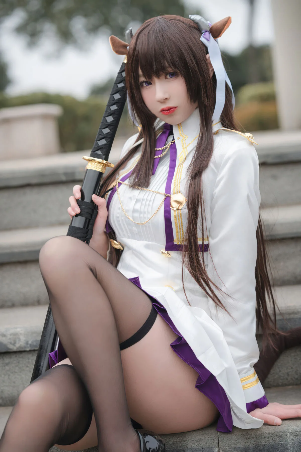 Coser@Saienji Nanka – Áo choàng cờ hiệu Blue Line Light Flag màu xanh dương - 37