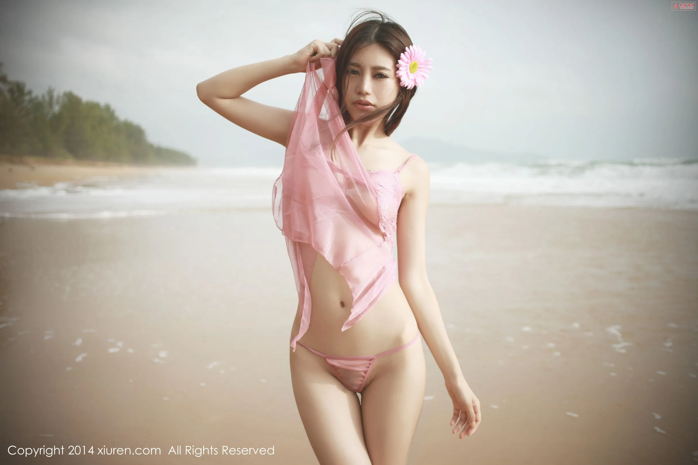 [XIUREN秀人网] Qilijiaula - Bộ ảnh vẻ đẹp ngoài trời tinh tế - 37